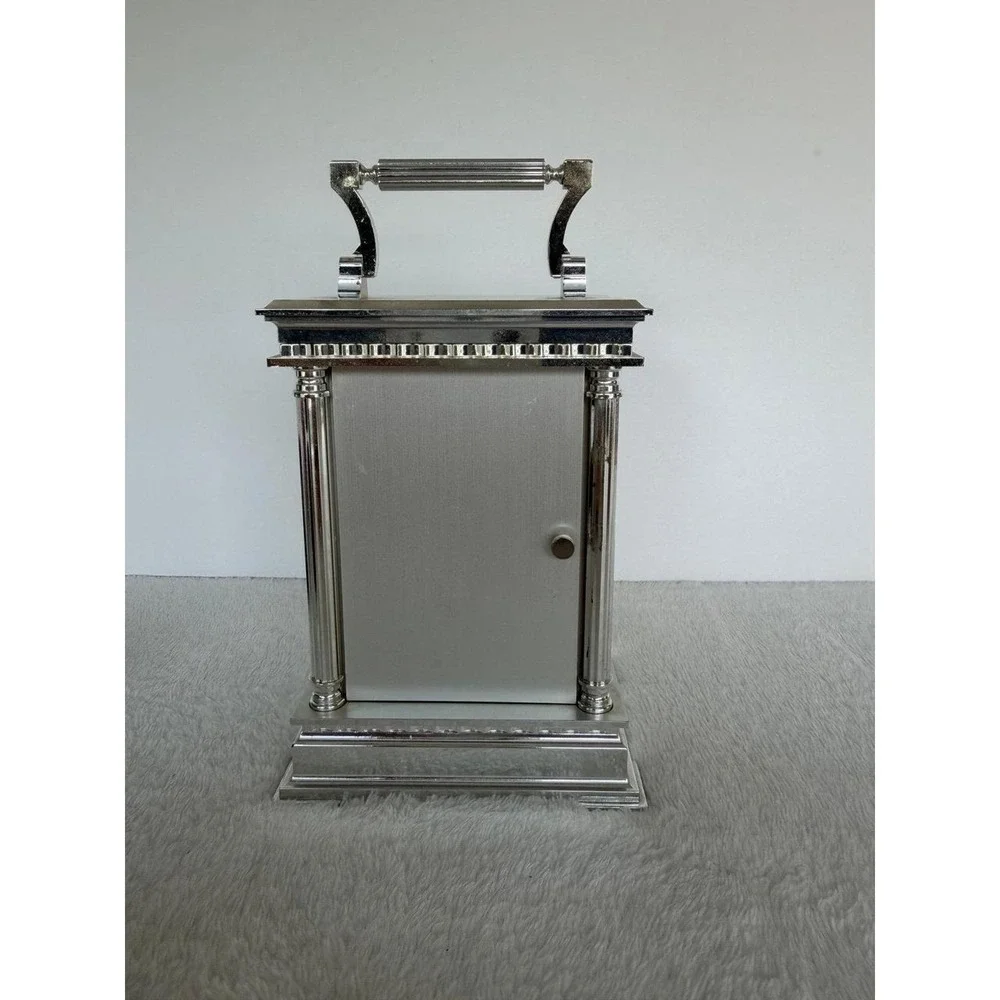 BulovaCarriage Desk Mantel Shelf Clock Quartz  B - 1349 West Germany